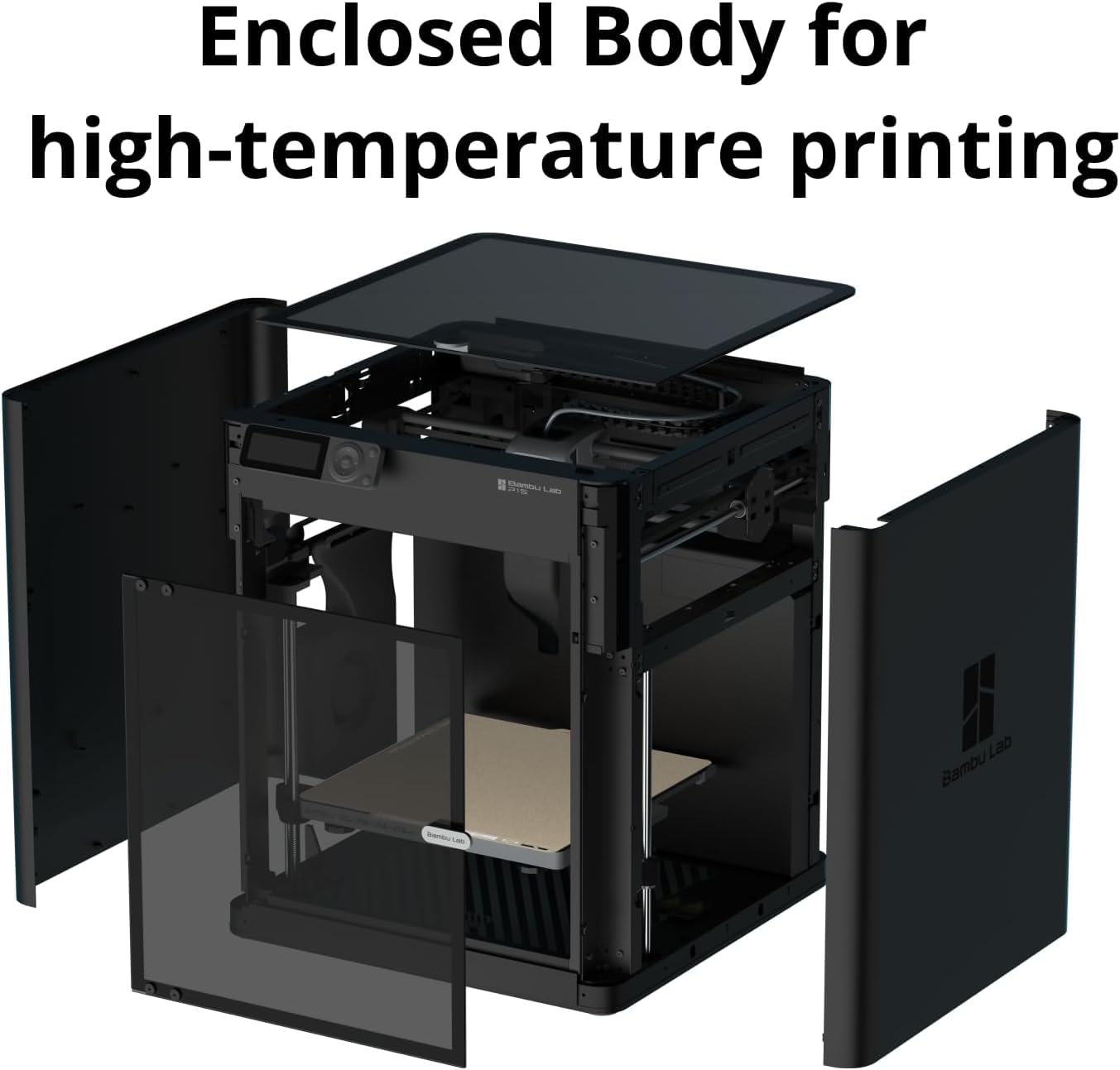 WOL3D Bambu Lab P1S Combo 3D Printer with AMS, Multi Color